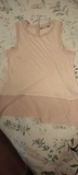 Polo sin managas color rosado talla S