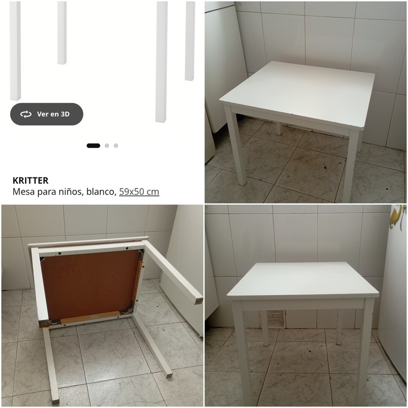 REGALO Mesa infantil KRITTER IKEA