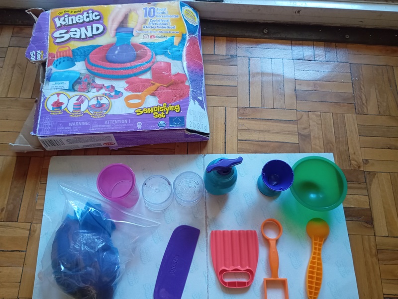 REGALO Kinetic Sand Arena Mágica Set Sandisfying