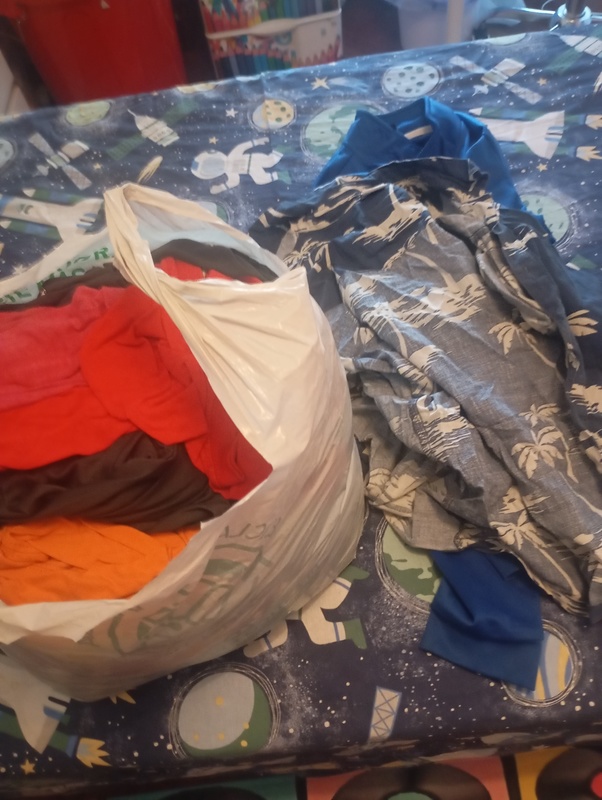 Bolsa de ropa. 
