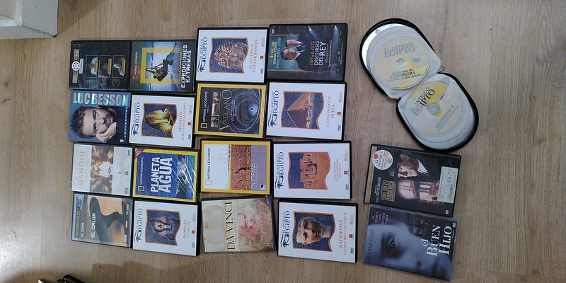 Película y documentales en CD (parte 2)
