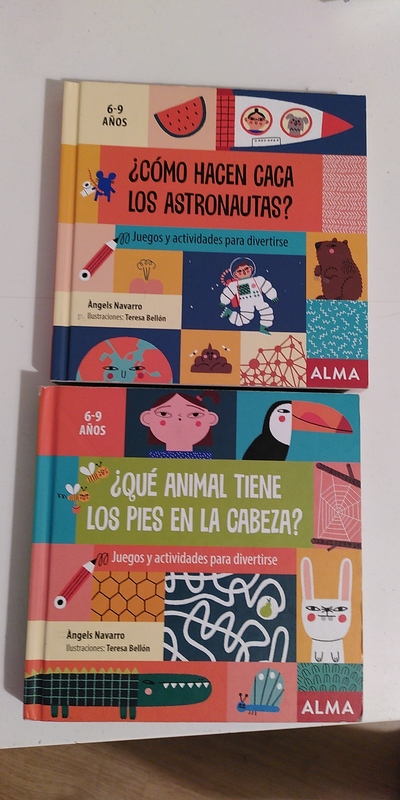 Libros de actividades de 6 a 9 años