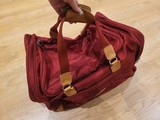 Bolsa de viaje roja