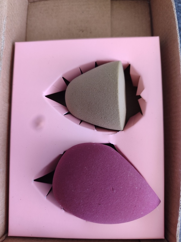 Regalo dos esponjitas de maquillaje limpias