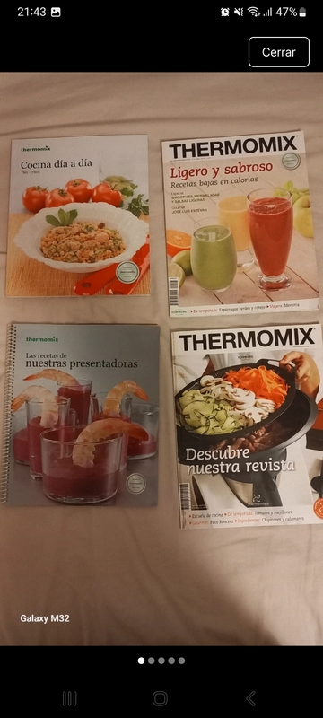 Libritos de recetas de thermomix 