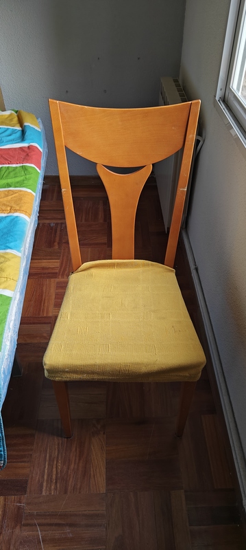 Silla comedor madera (x2)
