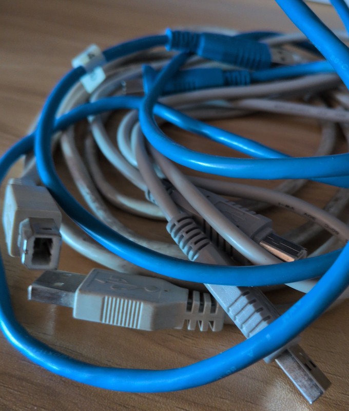 Cable USB para impresora...