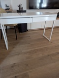 Consola escritorio blanco de 120cm x 40 cm