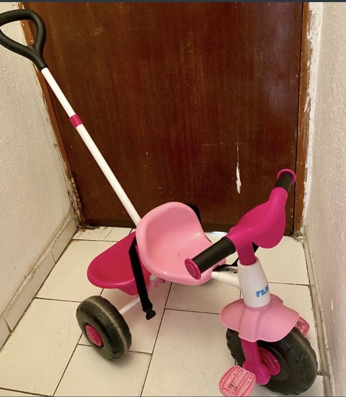 TRICICLO ROSA PARA NIÑA
