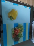 Tabla de cocina de vidrio