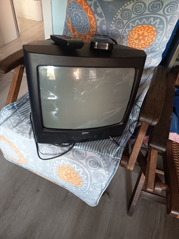 Regalo tele de barriga y tdt analógico para piezas