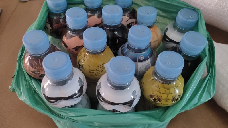 Botellas Font Vella Star wars