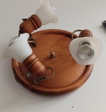 Regalo Plafón de madera de 28 cms de diámetro 