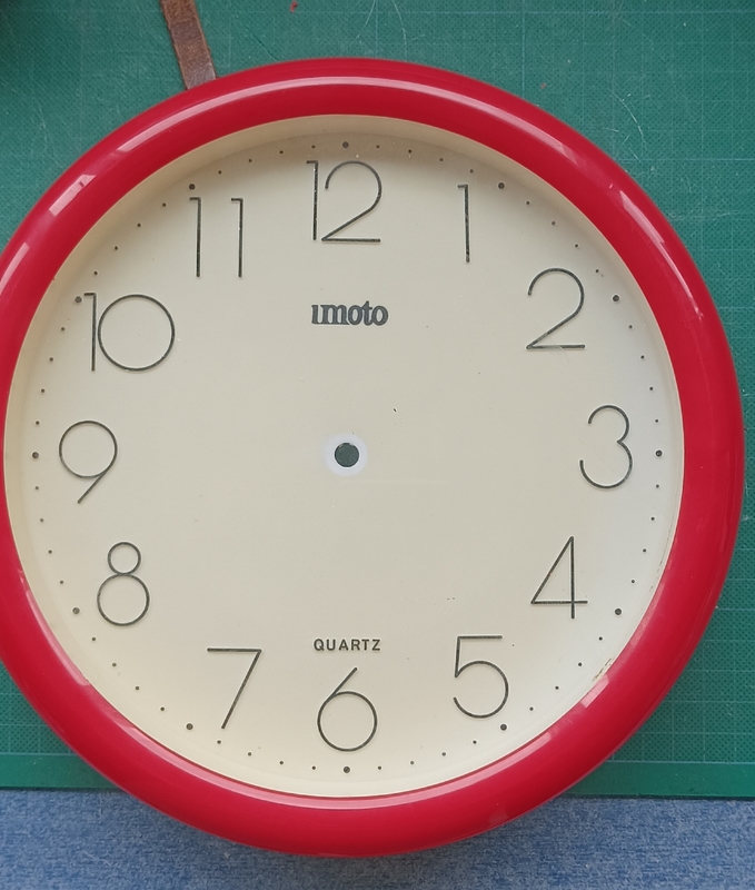 Esfera de reloj sin mecanismo