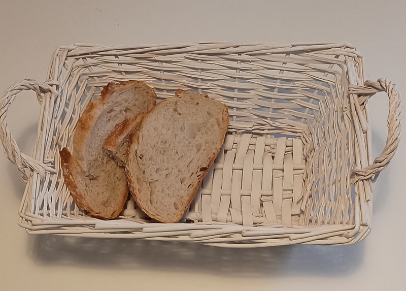 Regalo cestillo para el pan o fruta a estrenar