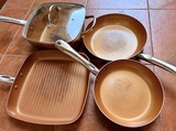 Juego de 4 sartenes y tapa