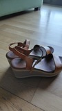 Sandalias con cuña