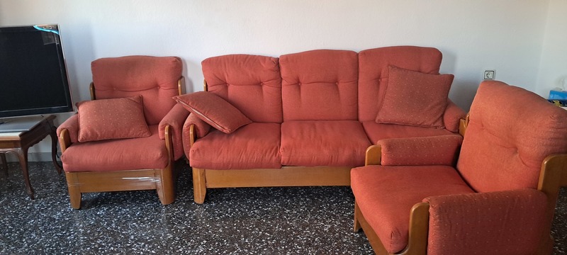 Regalo conjunto sofas 3 +1+1