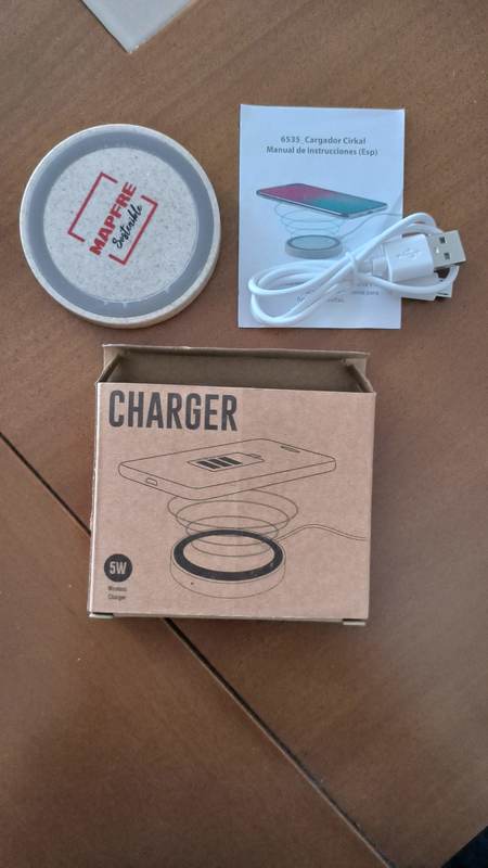 Cargador inalámbrico 