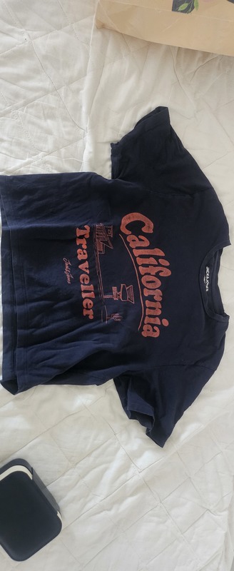 camiseta chica jack and jones